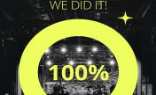 WE DID IT! - 100 procent doel behaald